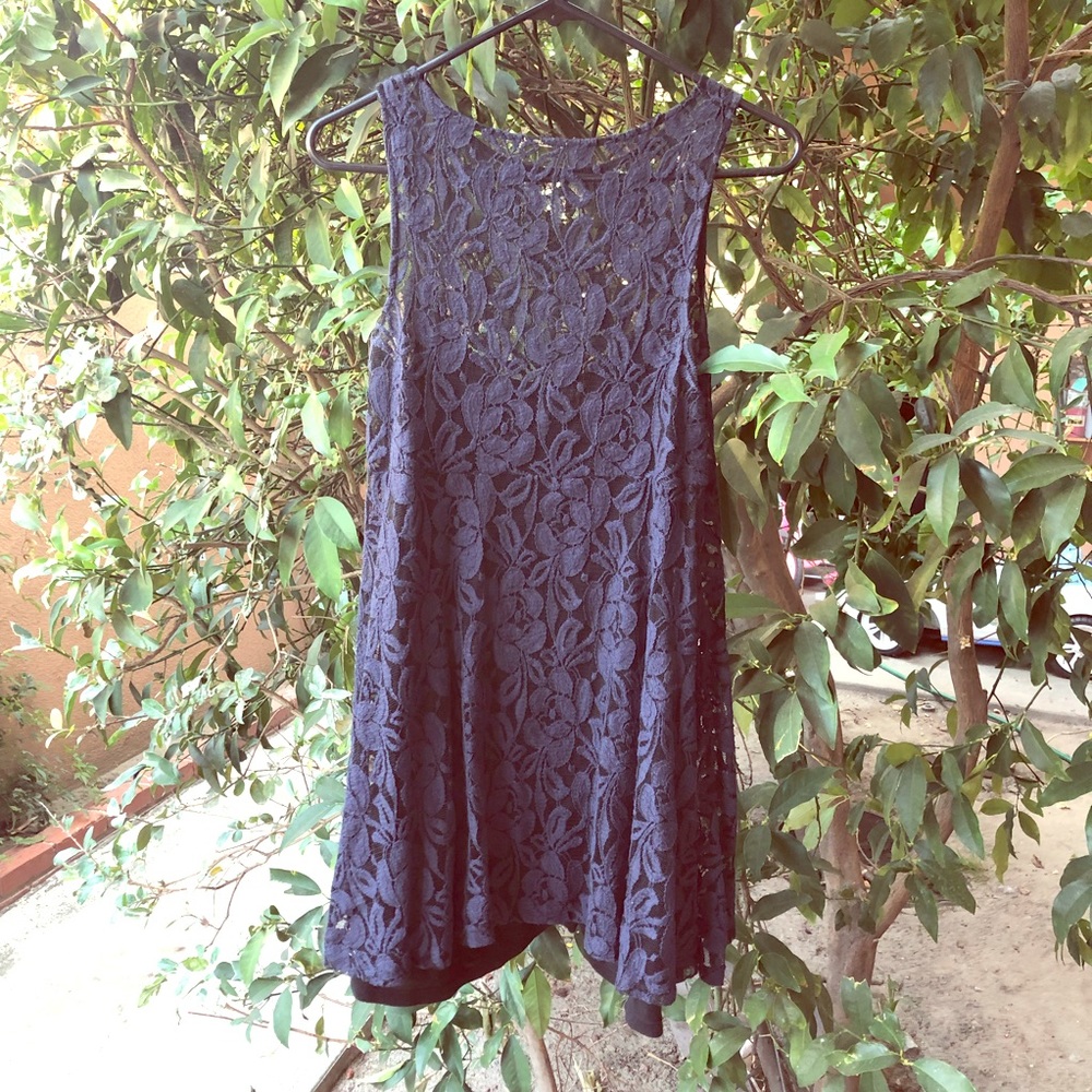 Urban Outfitters lace dress- so cute on!